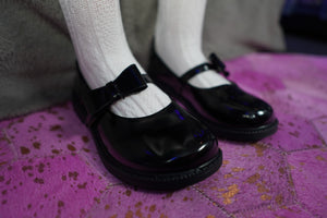 Shoes for sex doll (black, varnish)