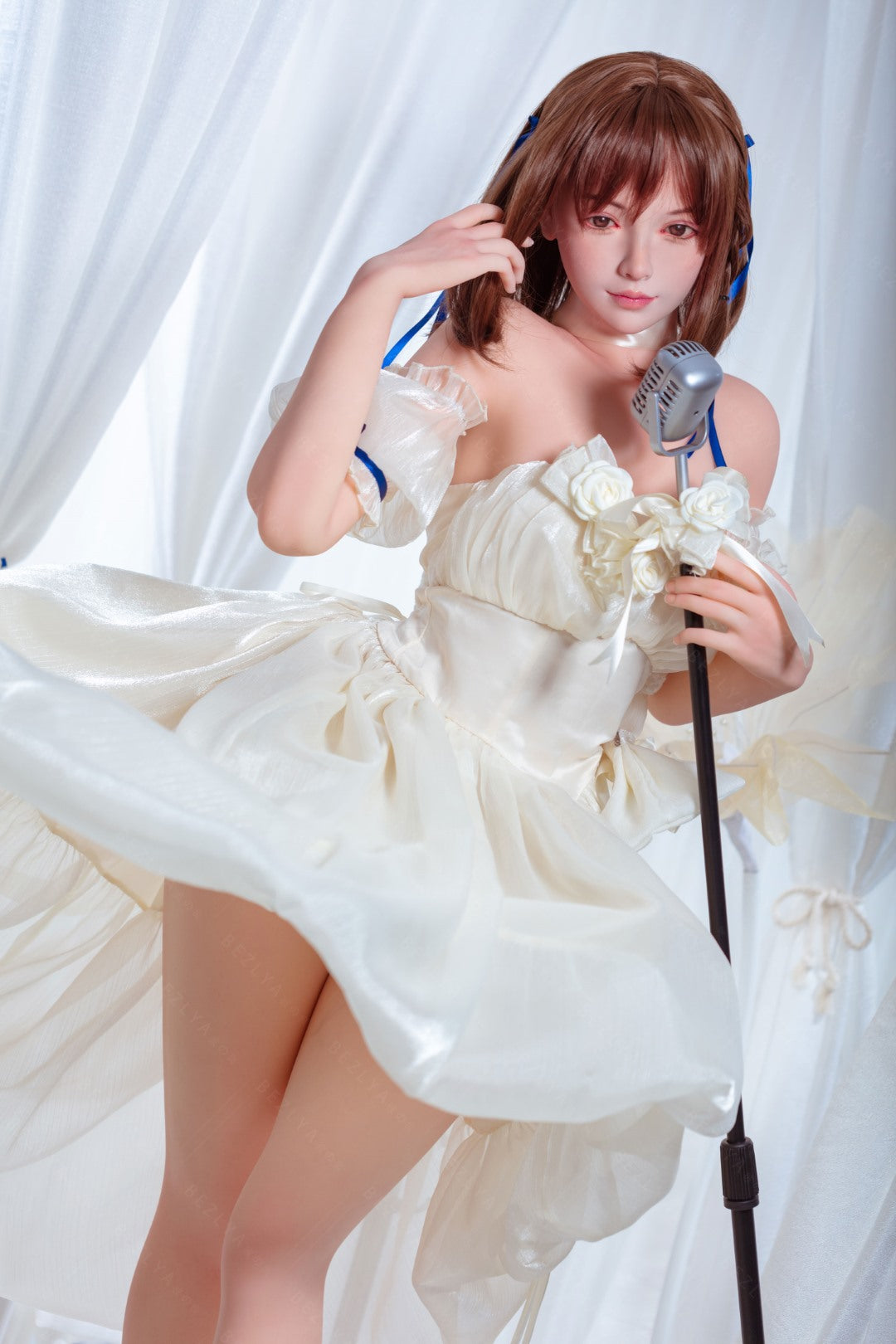 Stechpalme sexpuppe (Bezlya Doll 155 cm B-cup 2,0 tpe+Silikon)