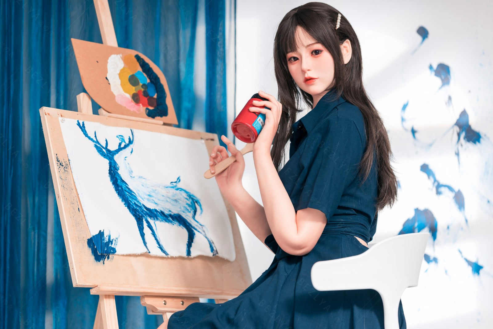 Begonie sexpuppe (Bezlya Doll 162cm C-cup 2,2U Silizium)