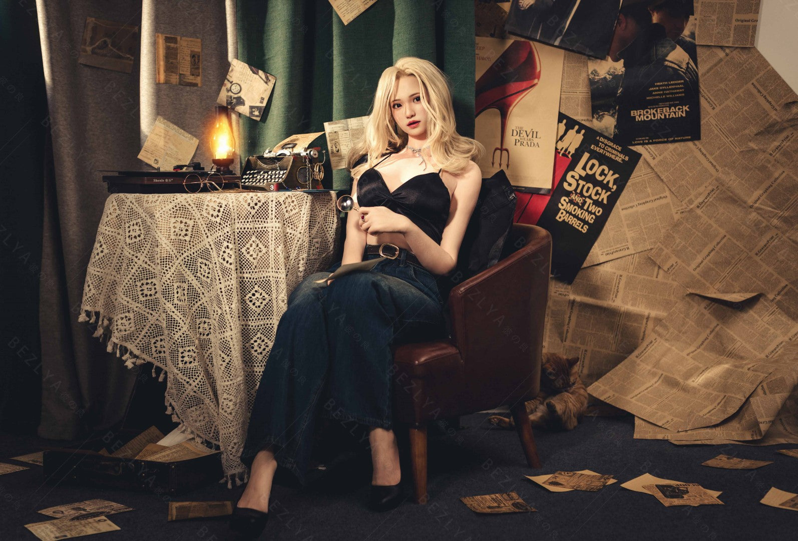 Helianthus sexpuppe (Bezlya Doll 162cm C-cup 2,2U Silizium)