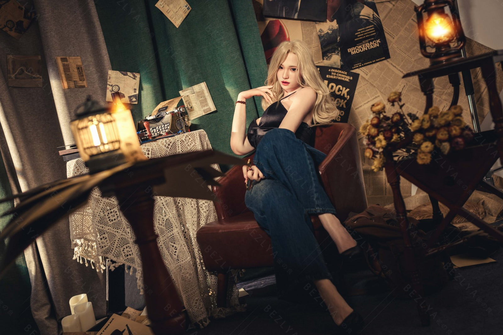 Helianthus sexpuppe (Bezlya Doll 162cm C-cup 2,2U Silizium)