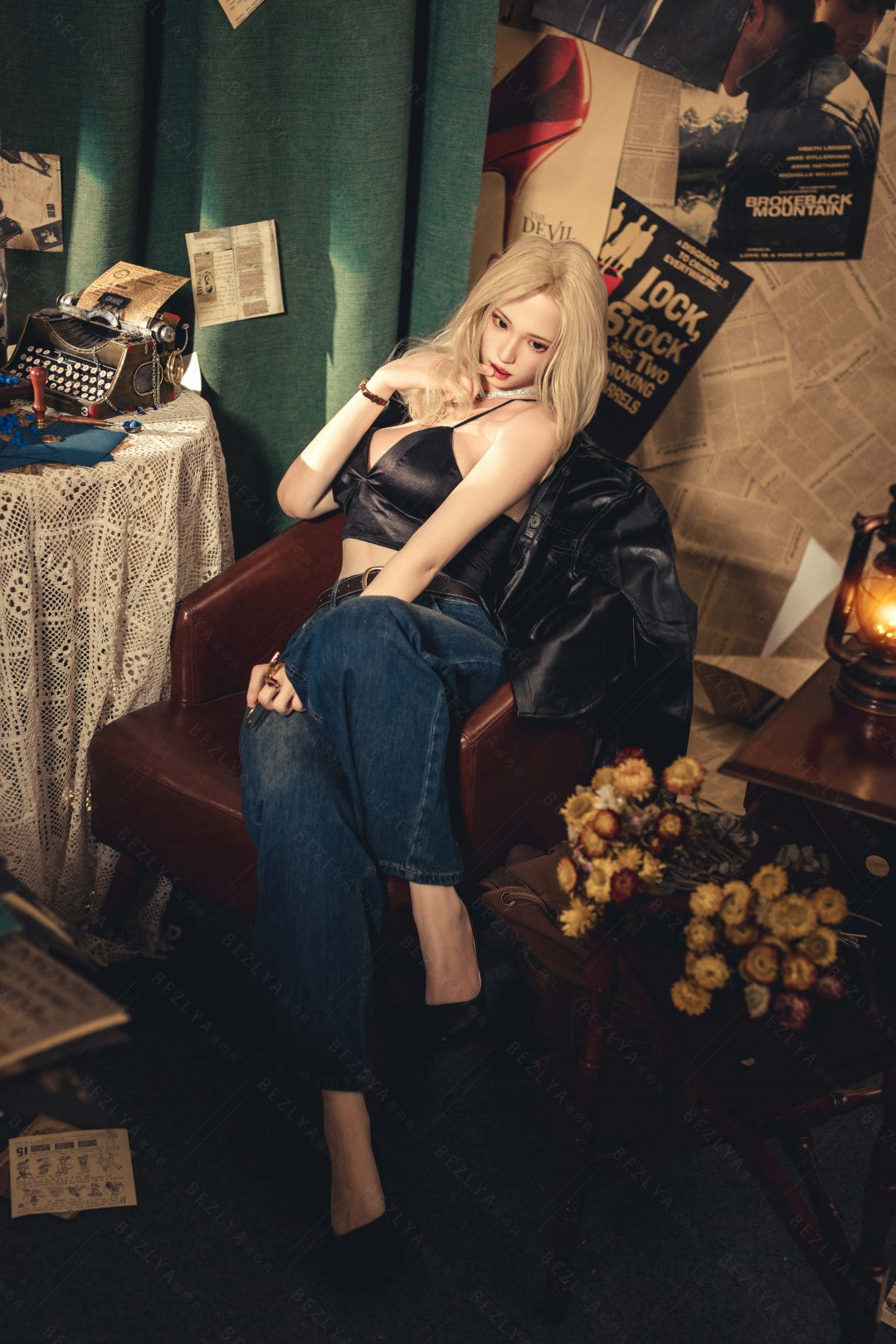 Helianthus sexpuppe (Bezlya Doll 162cm C-cup 2,2U Silizium)