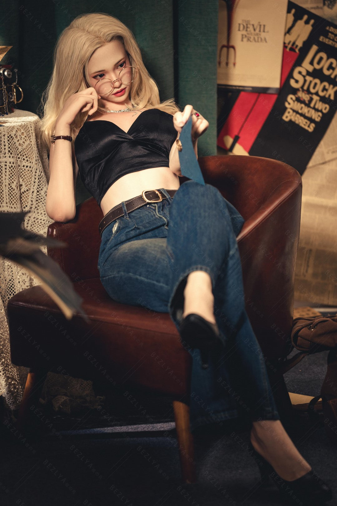 Helianthus sexpuppe (Bezlya Doll 162cm C-cup 2,2U Silizium)