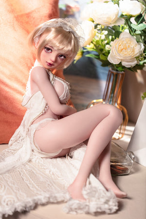 Aprikose sexpuppe (Bezlya Doll 62 cm e-cup 2.2 Silikon)