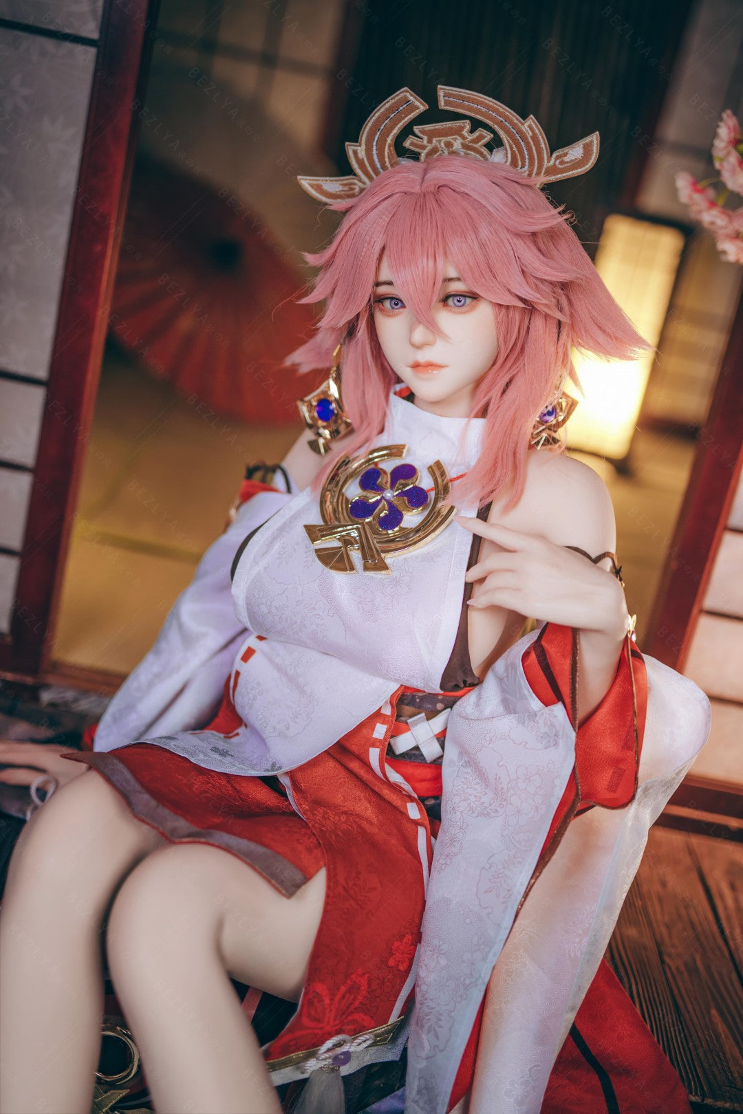 Yae Miko Sex doll (Bezlya Doll 155cm E-cup 2.2CF silicone)
