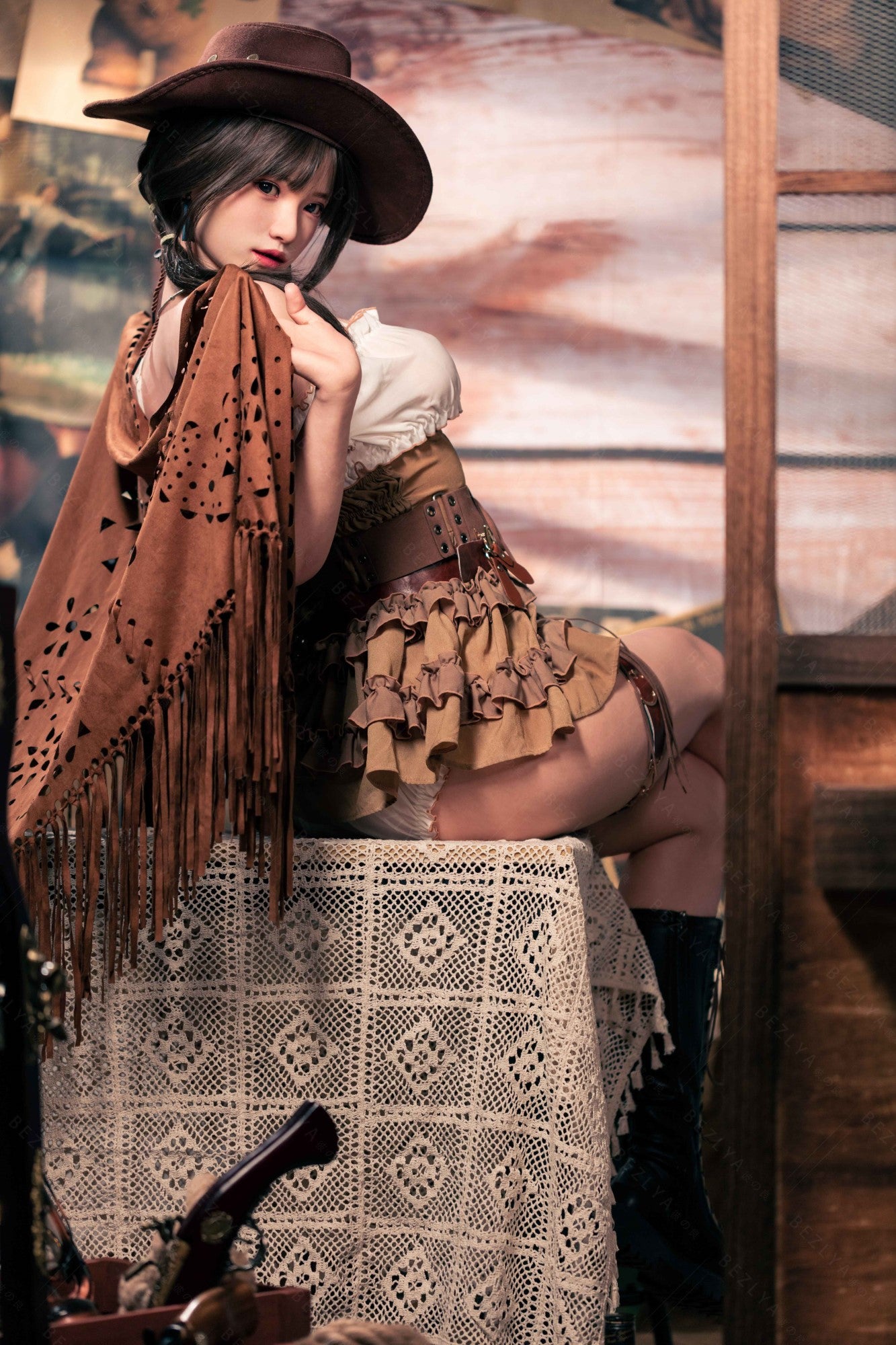 Helianthus sexpuppe (Bezlya Doll 162cm C-cup 2,2U Silizium)