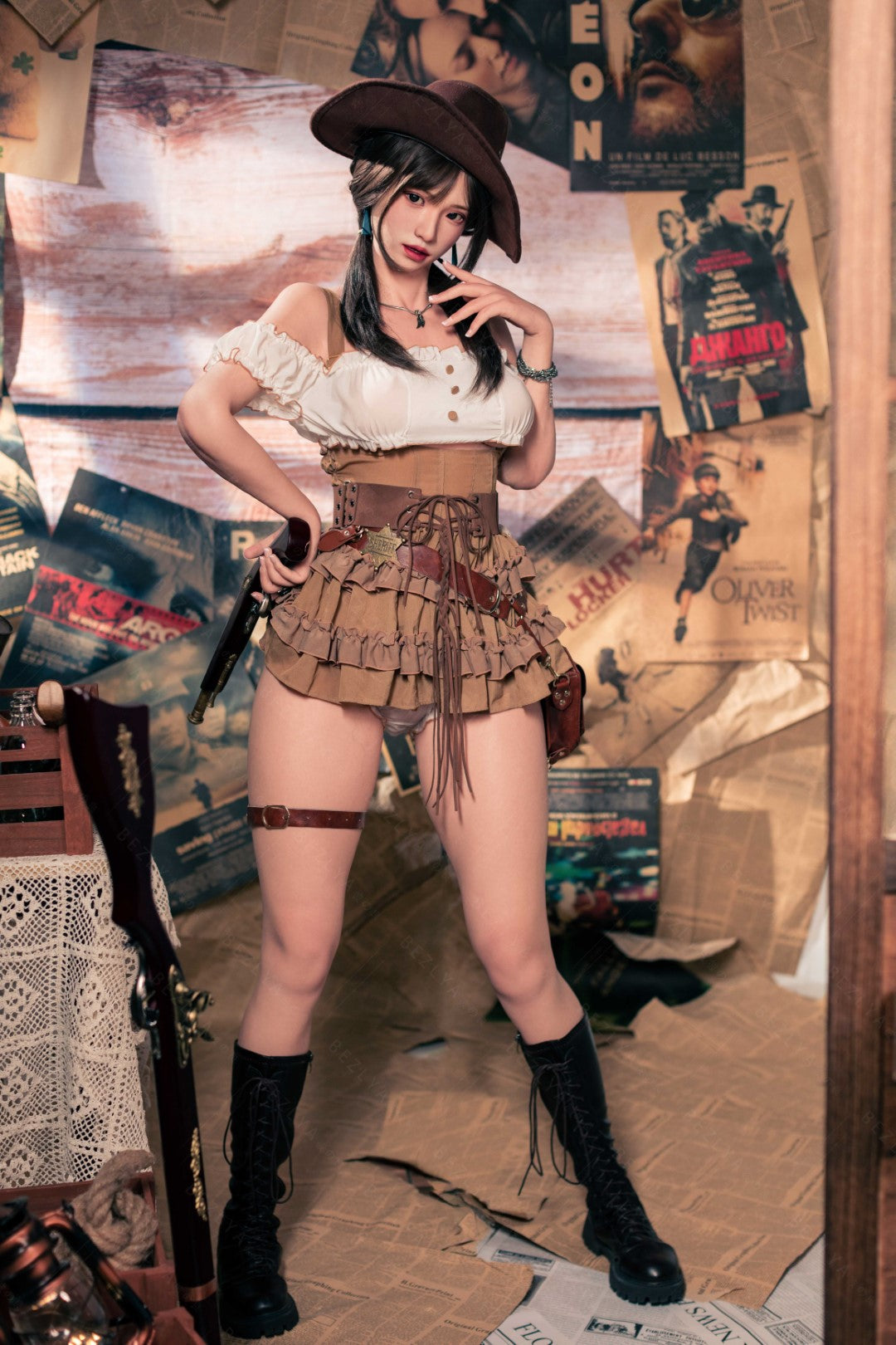 Helianthus sexpuppe (Bezlya Doll 162cm C-cup 2,2U Silizium)