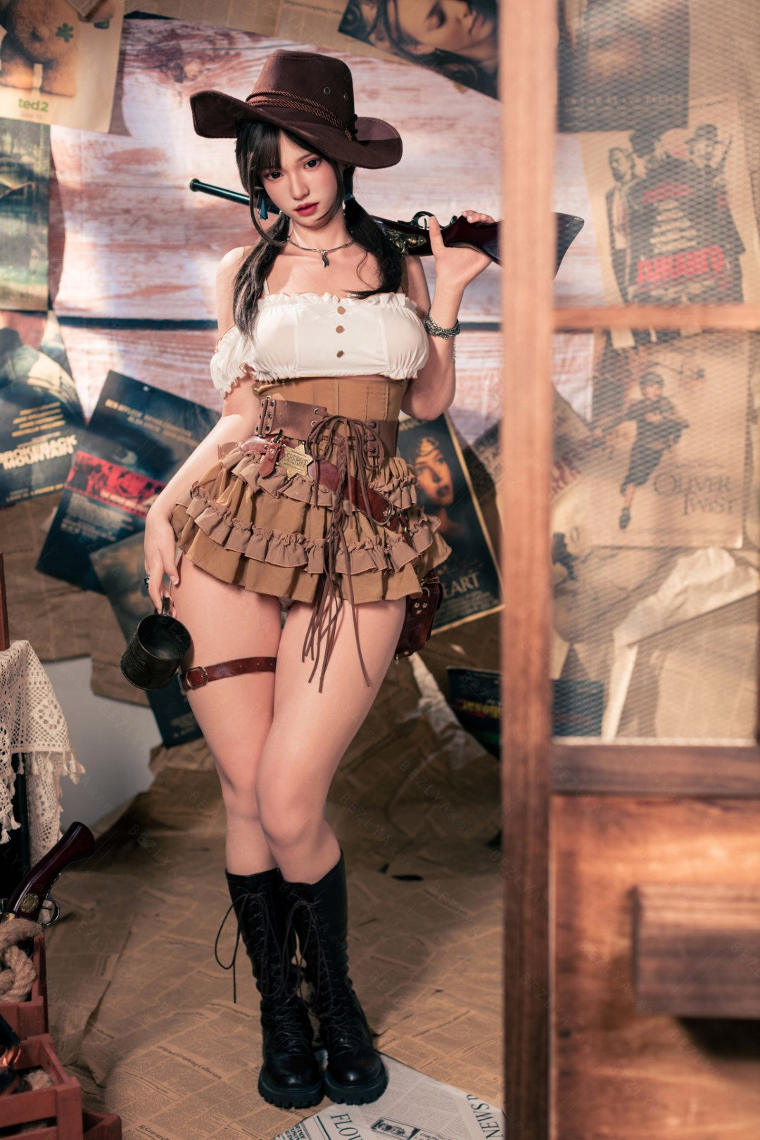 Helianthus sexpuppe (Bezlya Doll 162cm C-cup 2,2U Silizium)