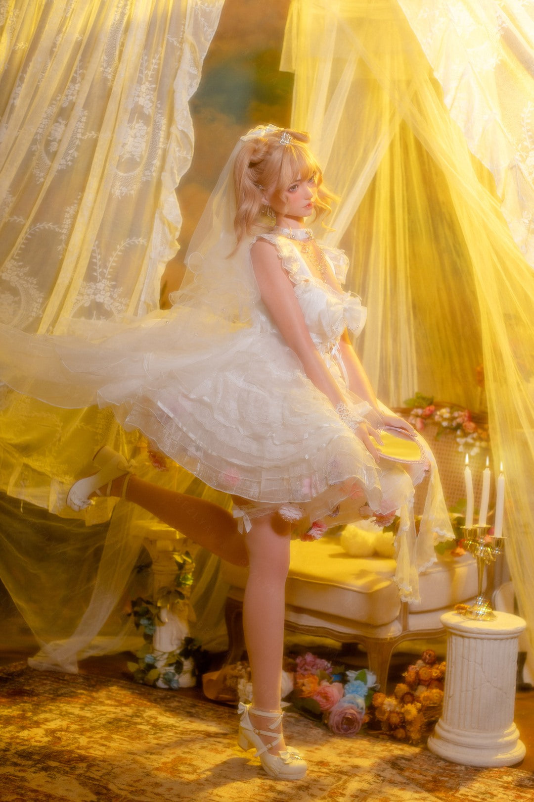 Oleander sexpuppe (Bezlya Doll 156cm B-cup 2.1 Silikon)