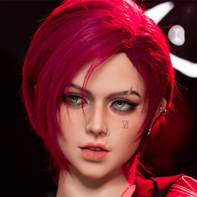 Zusätzlicher Kopf (FunWest Doll TPE-Original)