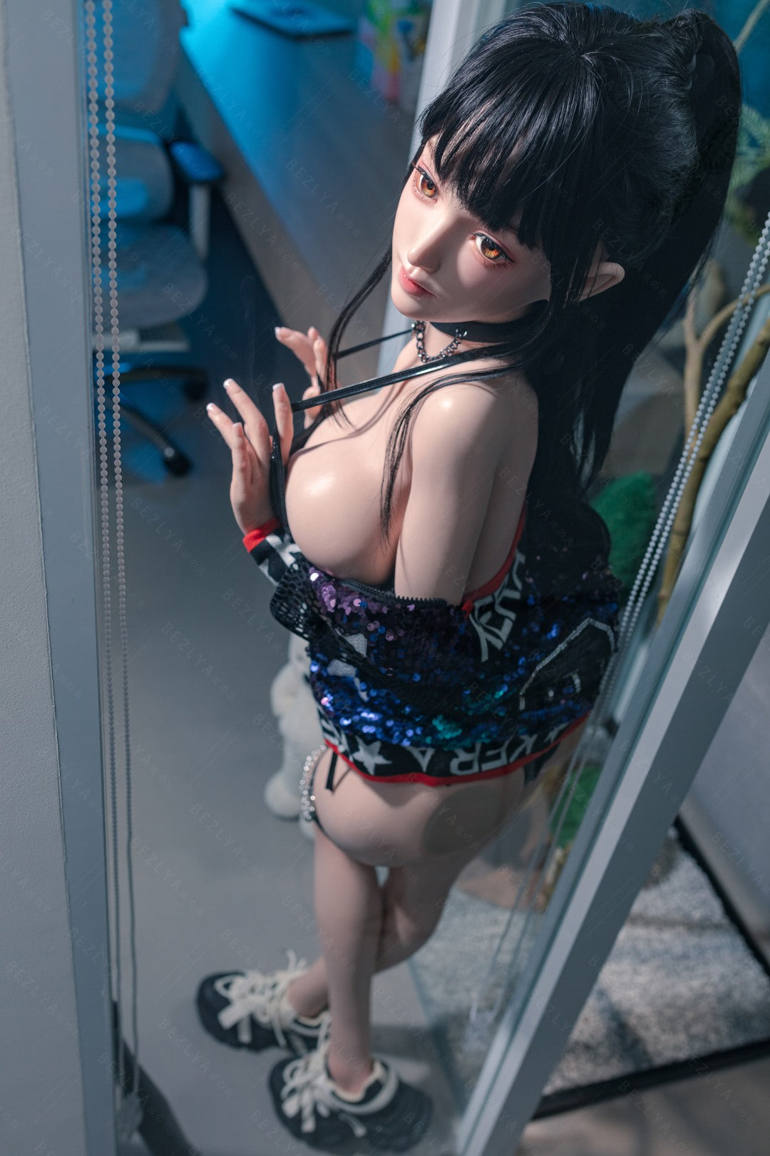 Paeonia sexpuppe (Bezlya Doll 145cm F-cup 2.2CF Silikon)