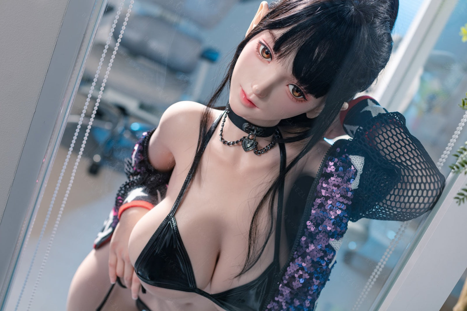 Paeonia sexpuppe (Bezlya Doll 145cm F-cup 2.2CF Silikon)