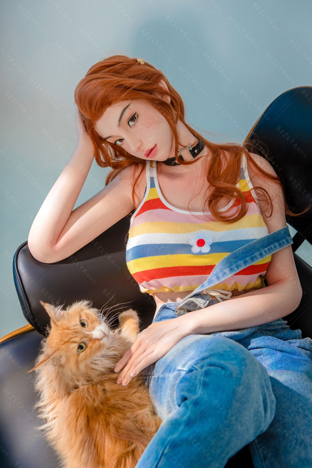 Aglaia sexpuppe (Bezlya Doll 163cm C-cup 2.1 Silikon)