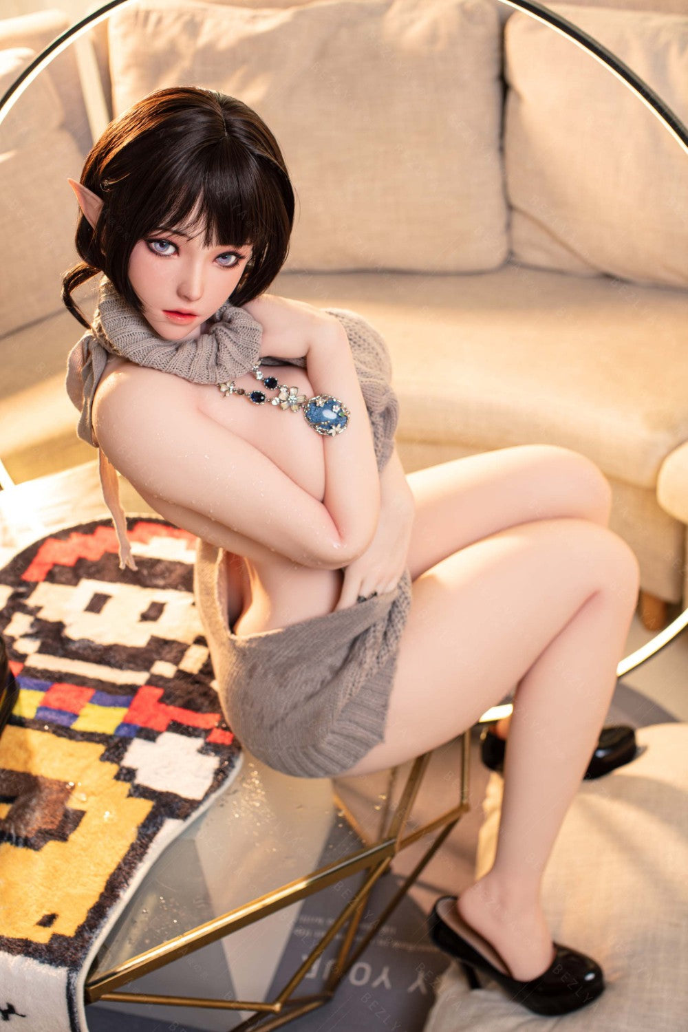 Calla sexpuppe (Bezlya Doll 155cm F-cup 2.0 TPE+Silikon)