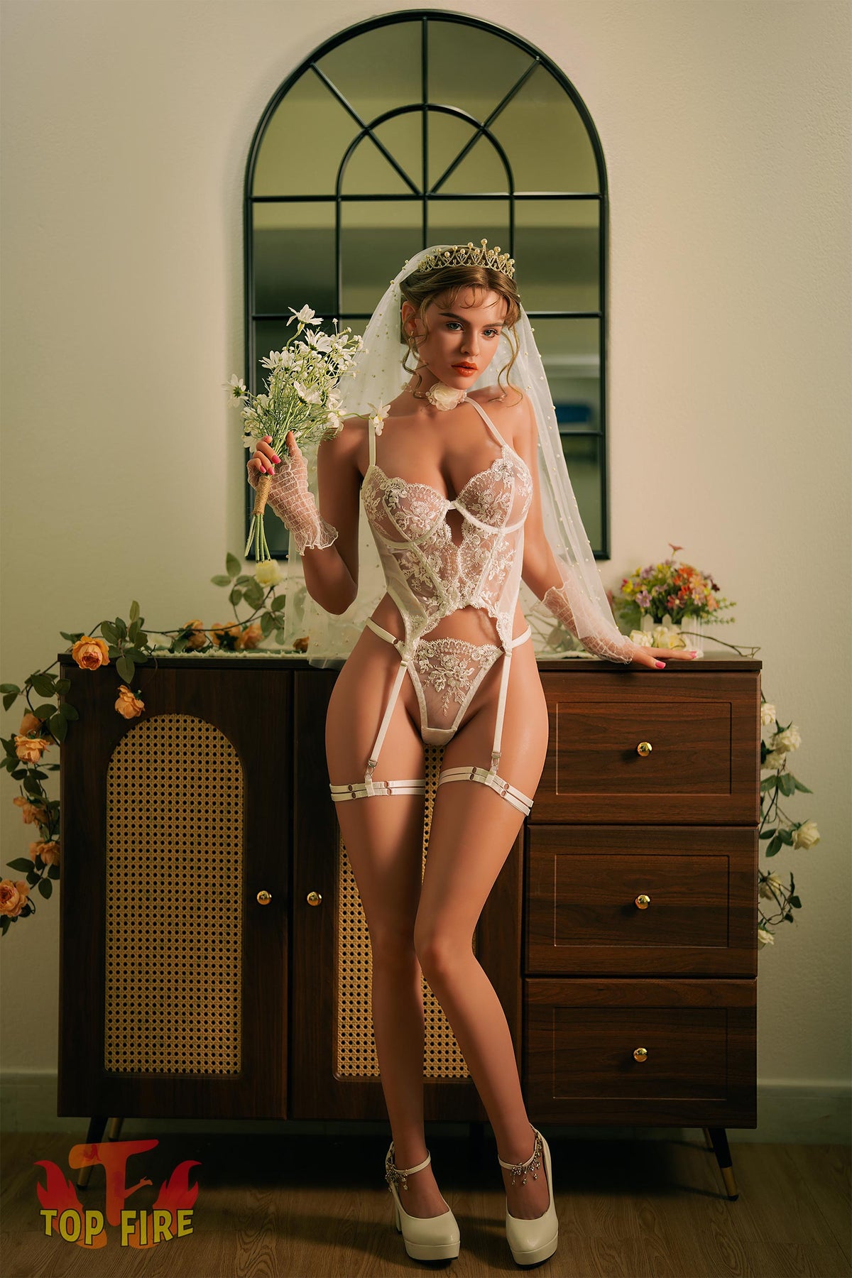 Casey Sex doll (Top Fire Doll 158cm D-cup T41 silicone)