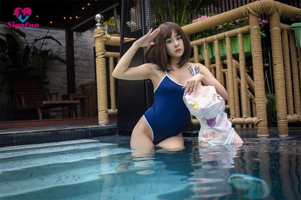 Megan sexpuppe SG-T-013 (Sigafun Body 45cm D-cup Silikon)