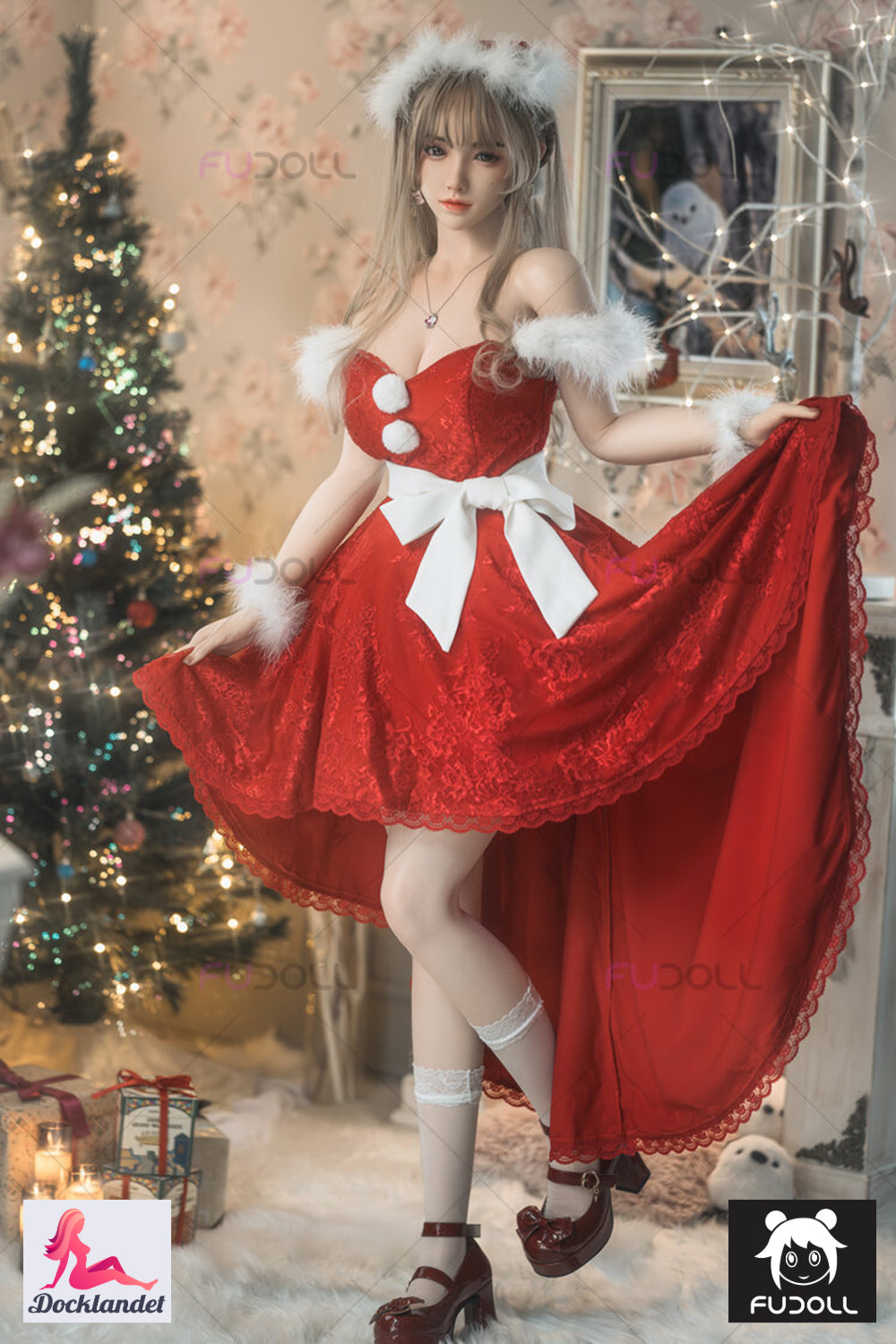 Fräulein Weihnachtsmann sexpuppe (FUDoll 165cm F-cup #J032-1 Silikon)