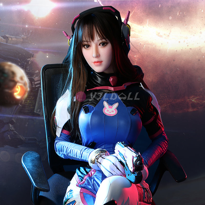 Yoko d.va Sex doll (YJL Doll 155cm c-cup #825 TPE+silicone)