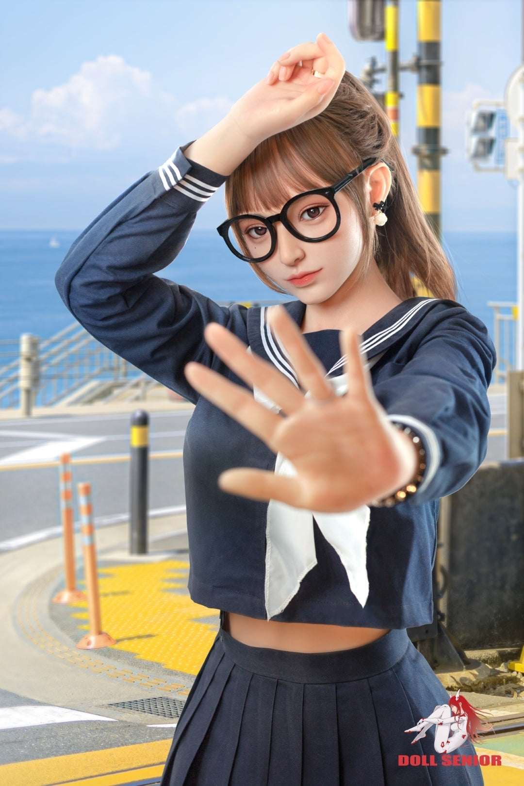 Mengshu sexpuppe (Puppe Senior 163cm E-cup #12 Silikon)