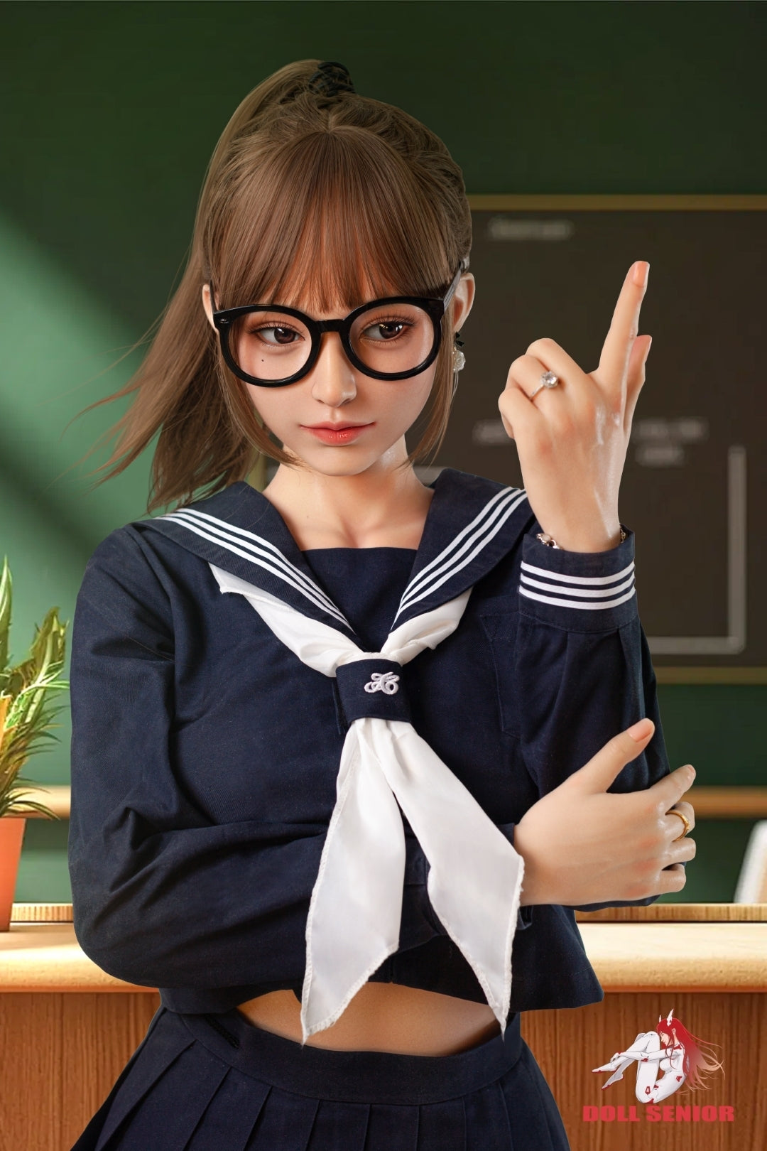 Mengshu sexpuppe (Puppe Senior 163cm E-cup #12 Silikon)