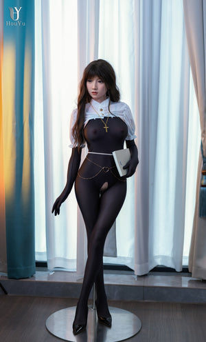 sexpuppe Elle (Houyu Puppe 158 cm d-cup Silikon)
