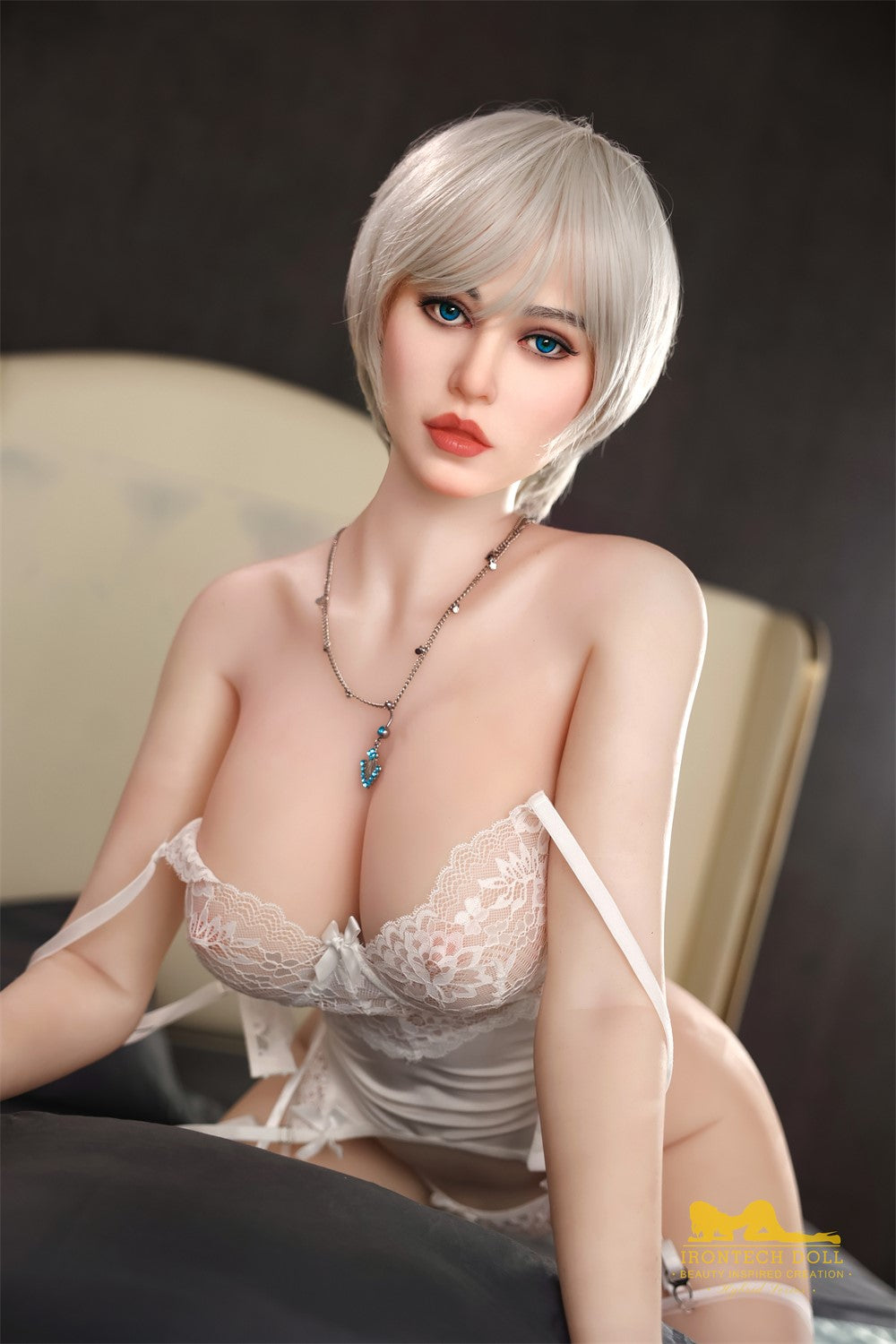 Angela sexpuppe (Irontech Doll 159cm G-cup S2 TPE+Silikon)