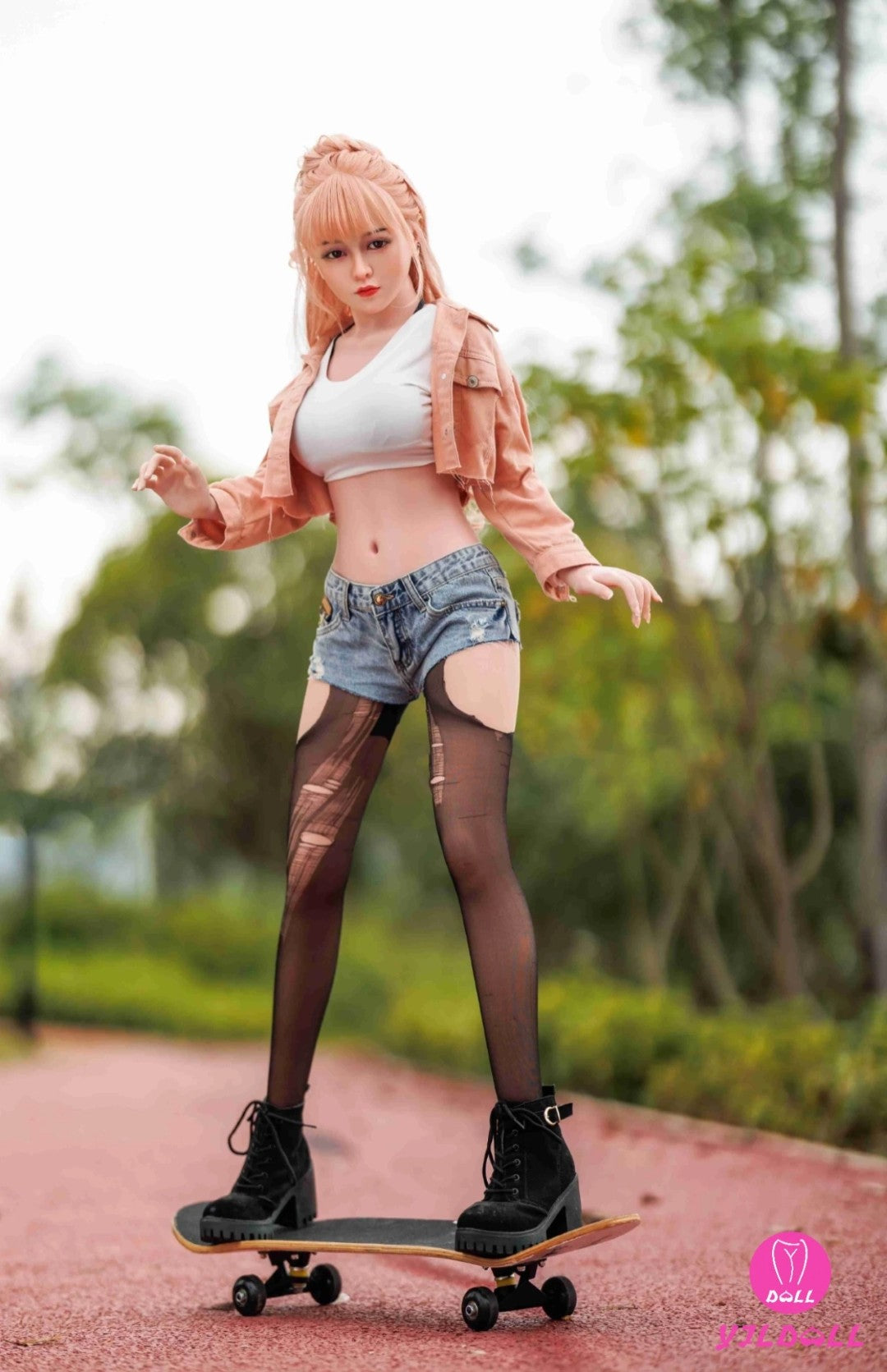 Ansley sexpuppe (YJL Doll 148cm D-cup #369 TPE+Silikon)