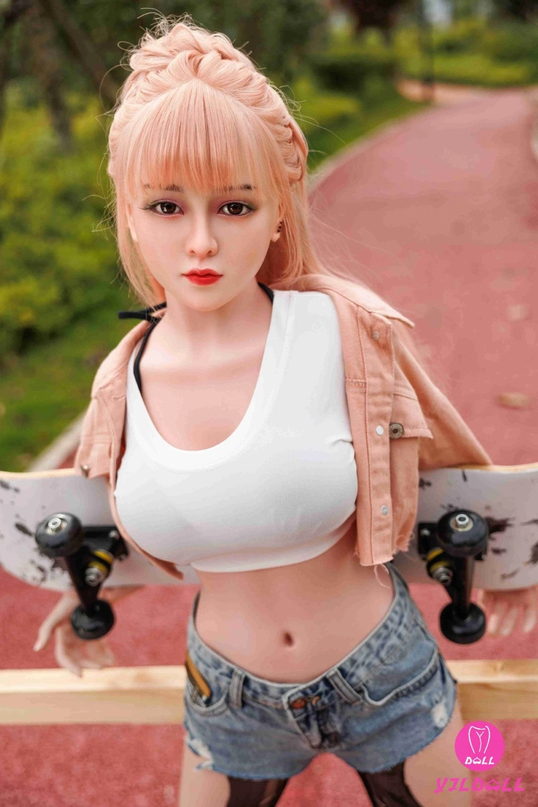 Ansley sexpuppe (YJL Doll 148cm D-cup #369 TPE+Silikon)