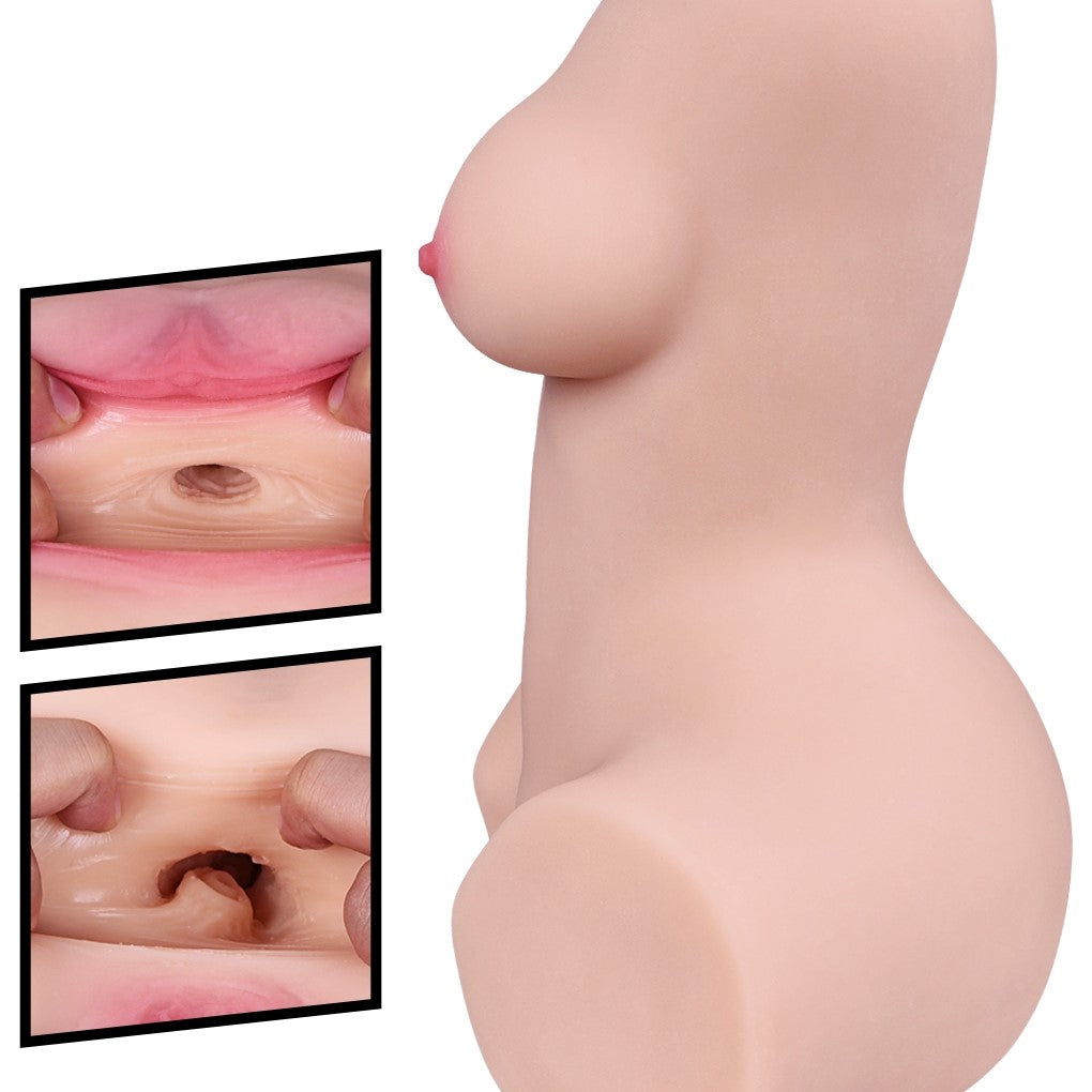 Oberkörper kurvig (EL-Doll 46cm C-cup TPE) EXPRESS