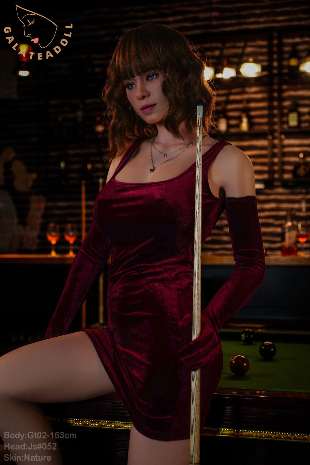 Nevada Sex doll (Galatea Doll 163cm D-cup #052 silicone)