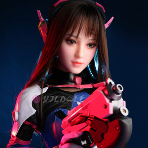 Yoko d.va sex doll (YJL Doll 155cm c-cup #825 TPE+silicone)