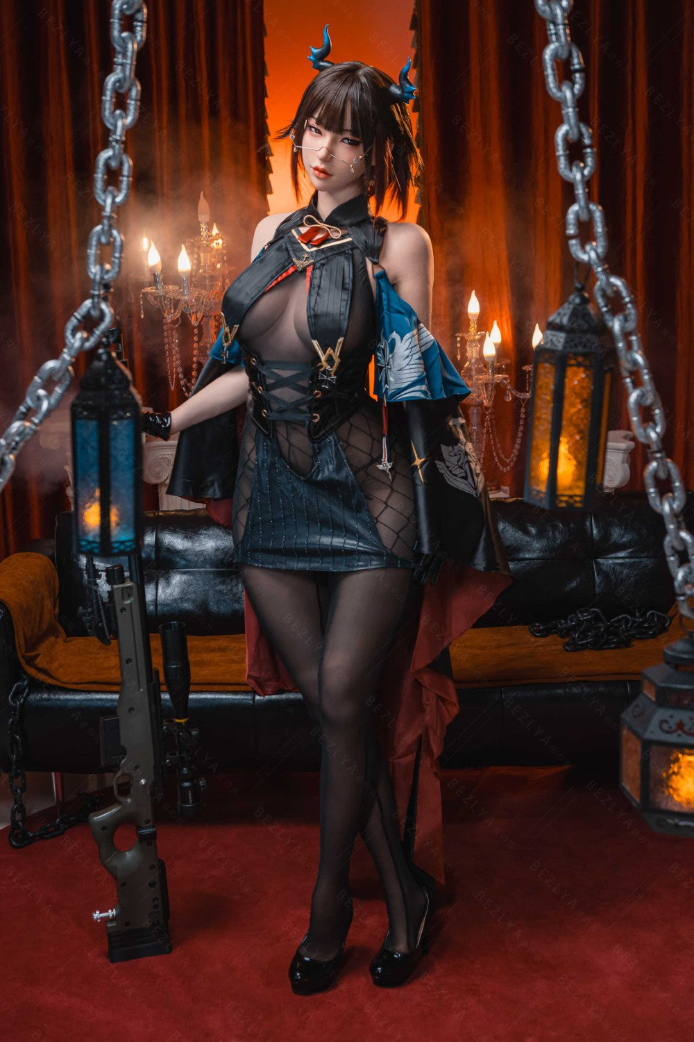 Aglaia sexpuppe (Bezlya Doll 162cm C-cup 2,2U Silizium)