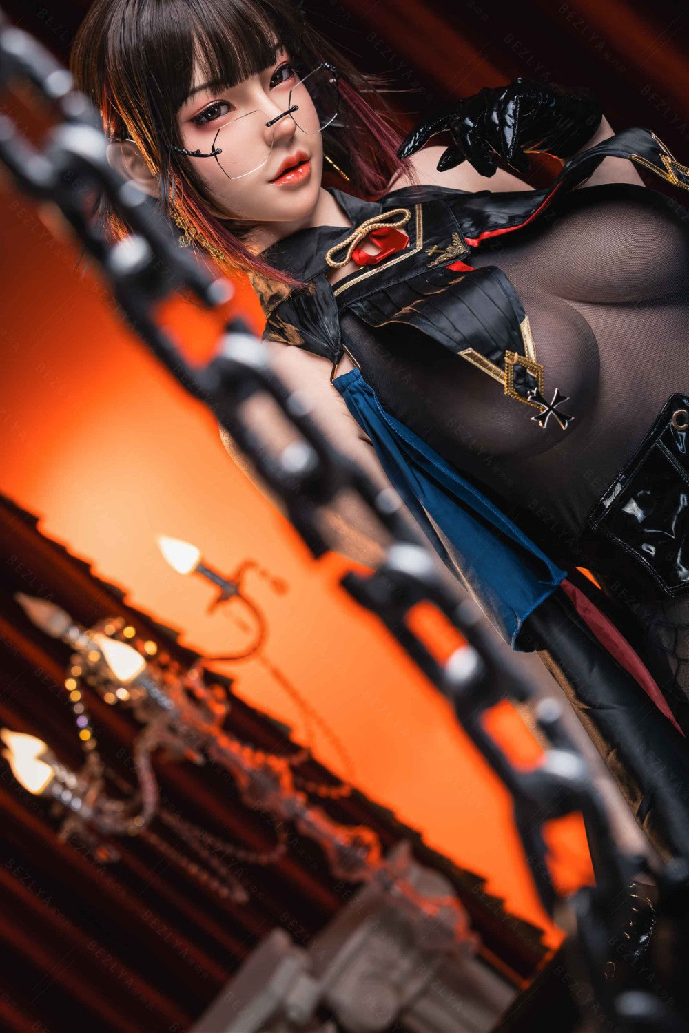 Aglaia sexpuppe (Bezlya Doll 162cm C-cup 2,2U Silizium)