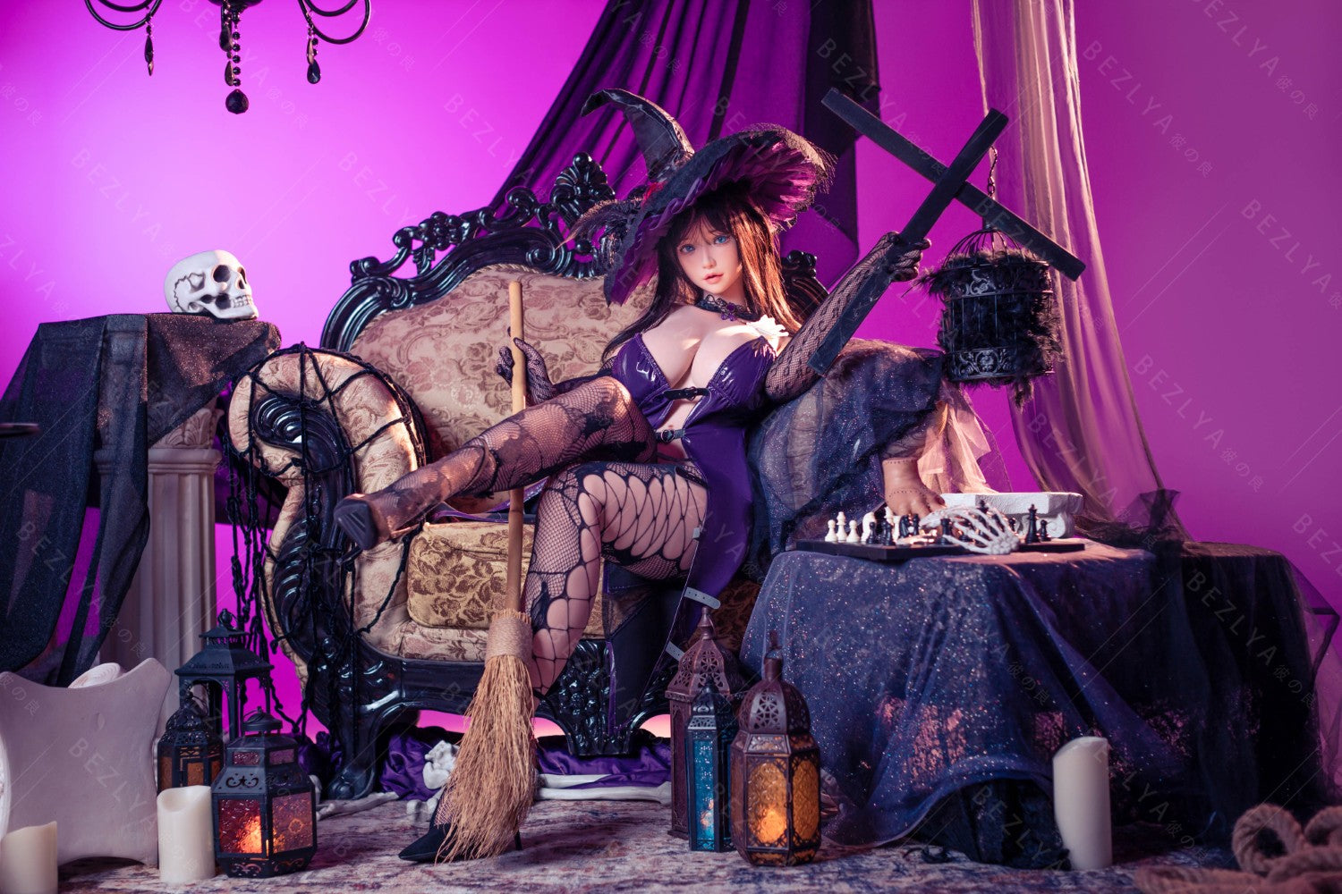 Mandradora sexpuppe (Bezlya Doll 160cm G-cup 2,2L Silikon)