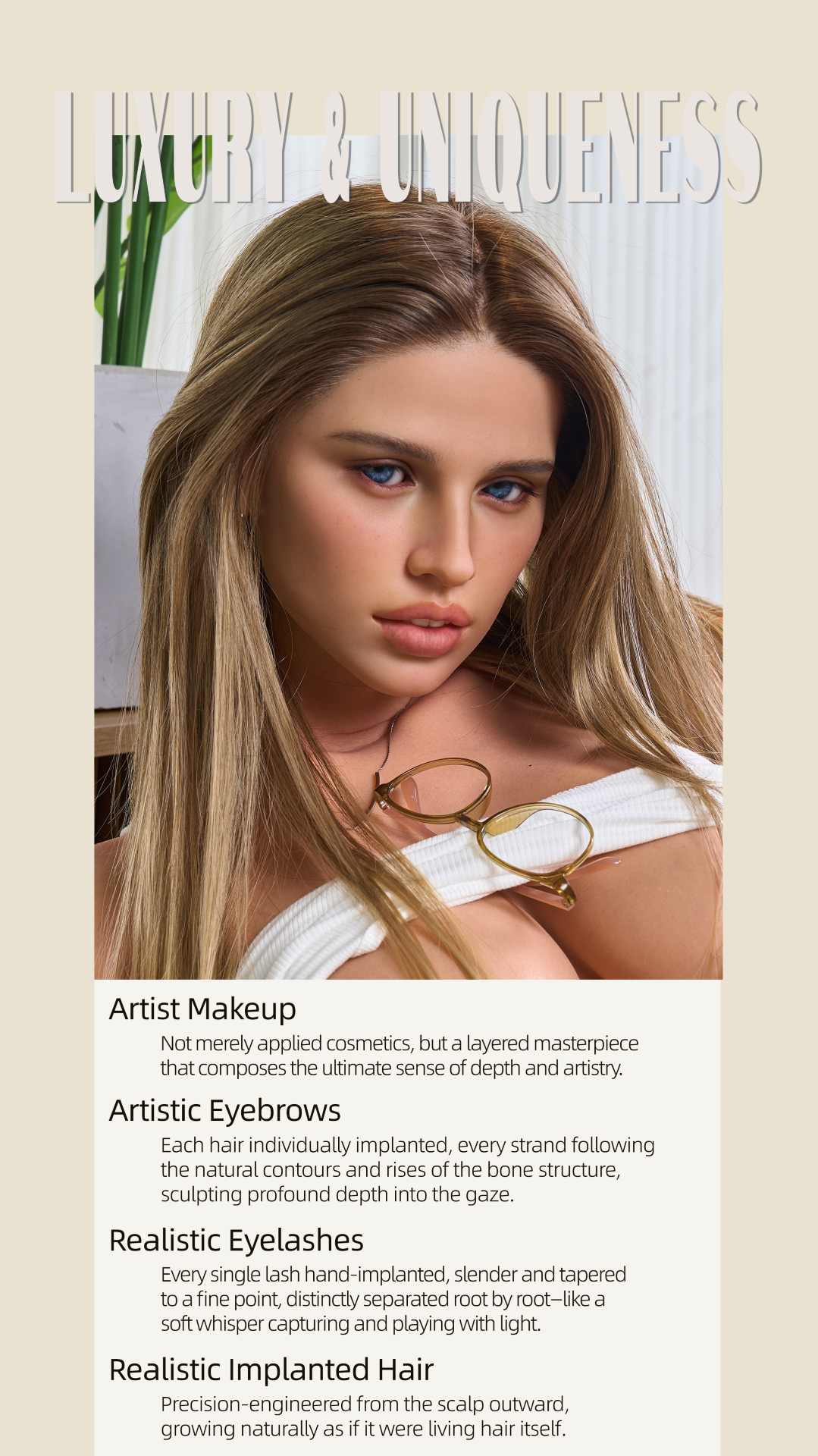 Elsa Model 21 Deluxe Sex doll (Gynoid Doll 164cm F-cup silicone)