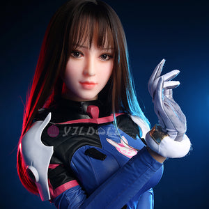 Yoko d.va sex doll (YJL Doll 155cm c-cup #825 TPE+silicone) EXPRESS