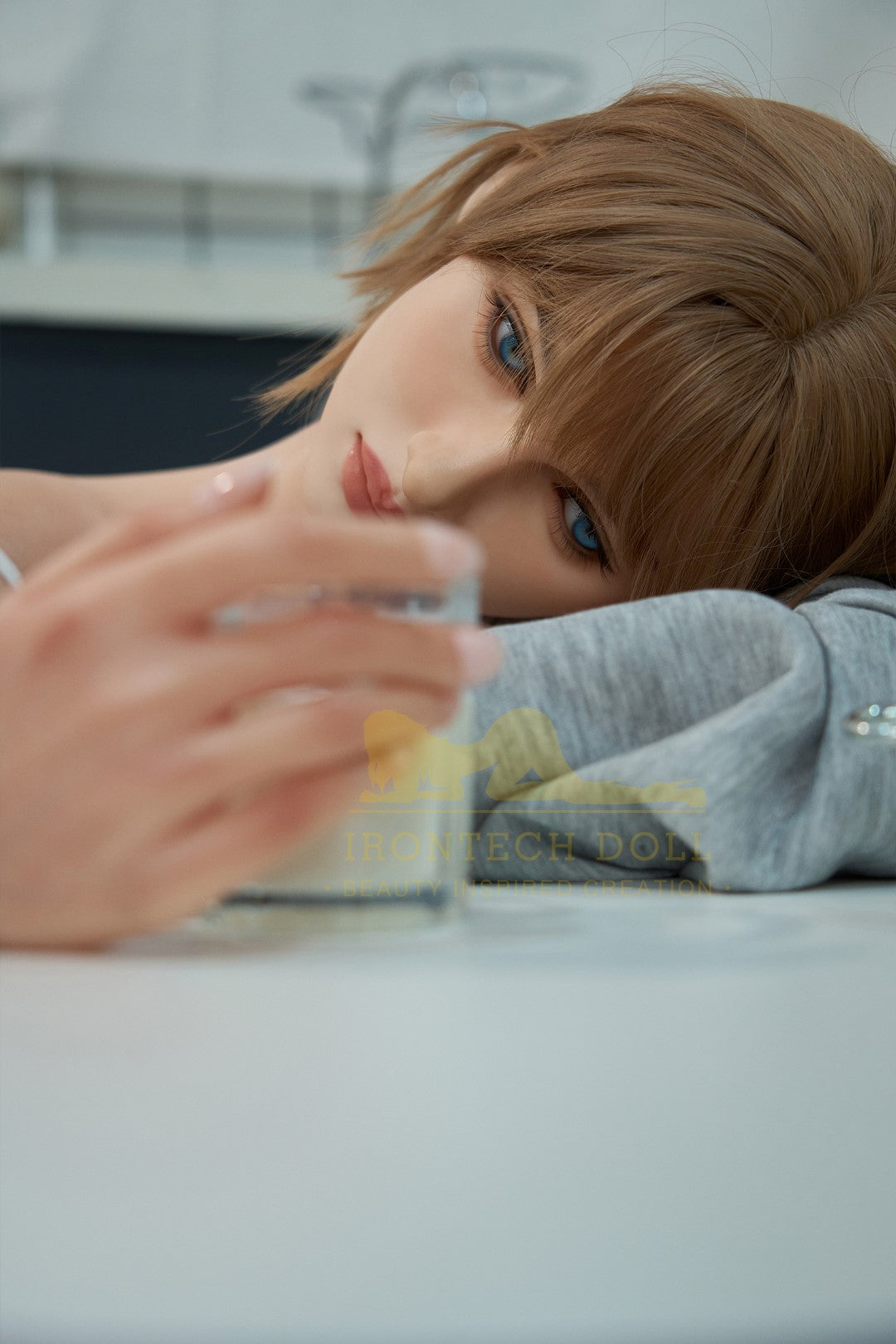 Tina sexpuppe (Irontech Doll 166cm C-cup S45 Silikon)