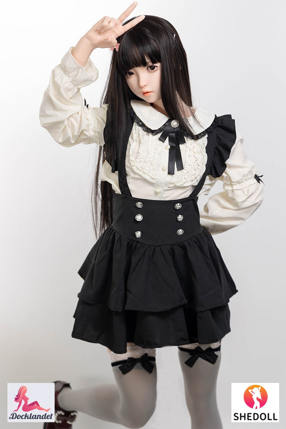 Süßigkeiten sexpuppe (SHEDOLL 152cm A-cup #SH195 2.0 Silikon)