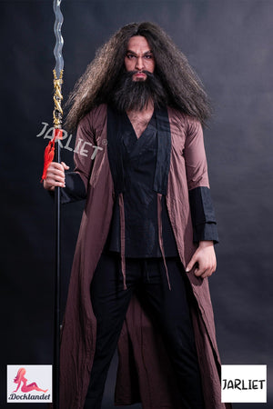 Männlich sexpuppe Zhang Fei von Jarliet - 193 cm realistische Puppe mit Muskelkörper