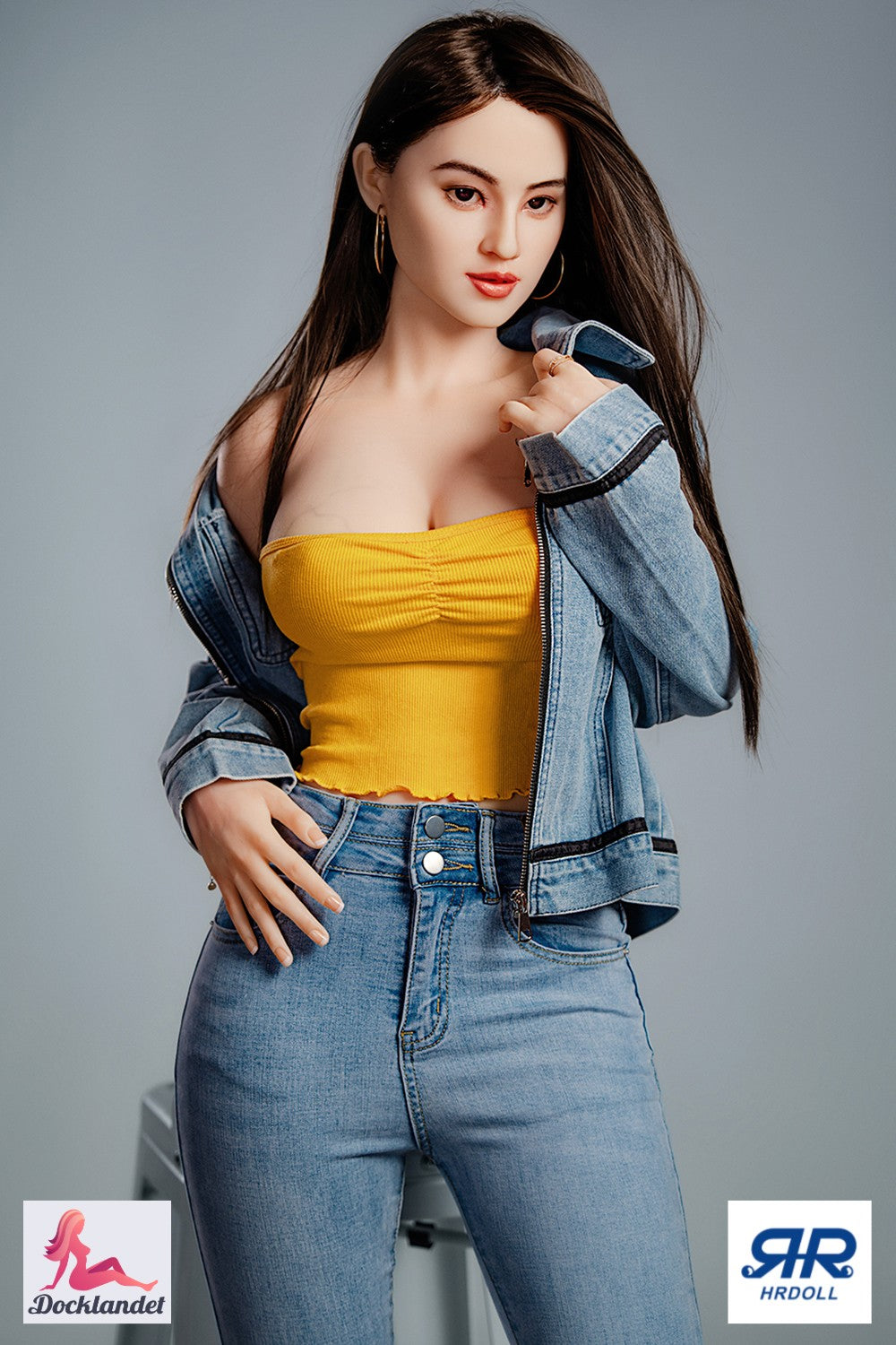 Kristall sexpuppe (HRDoll 165 cm C-cup #R13 Silikon)