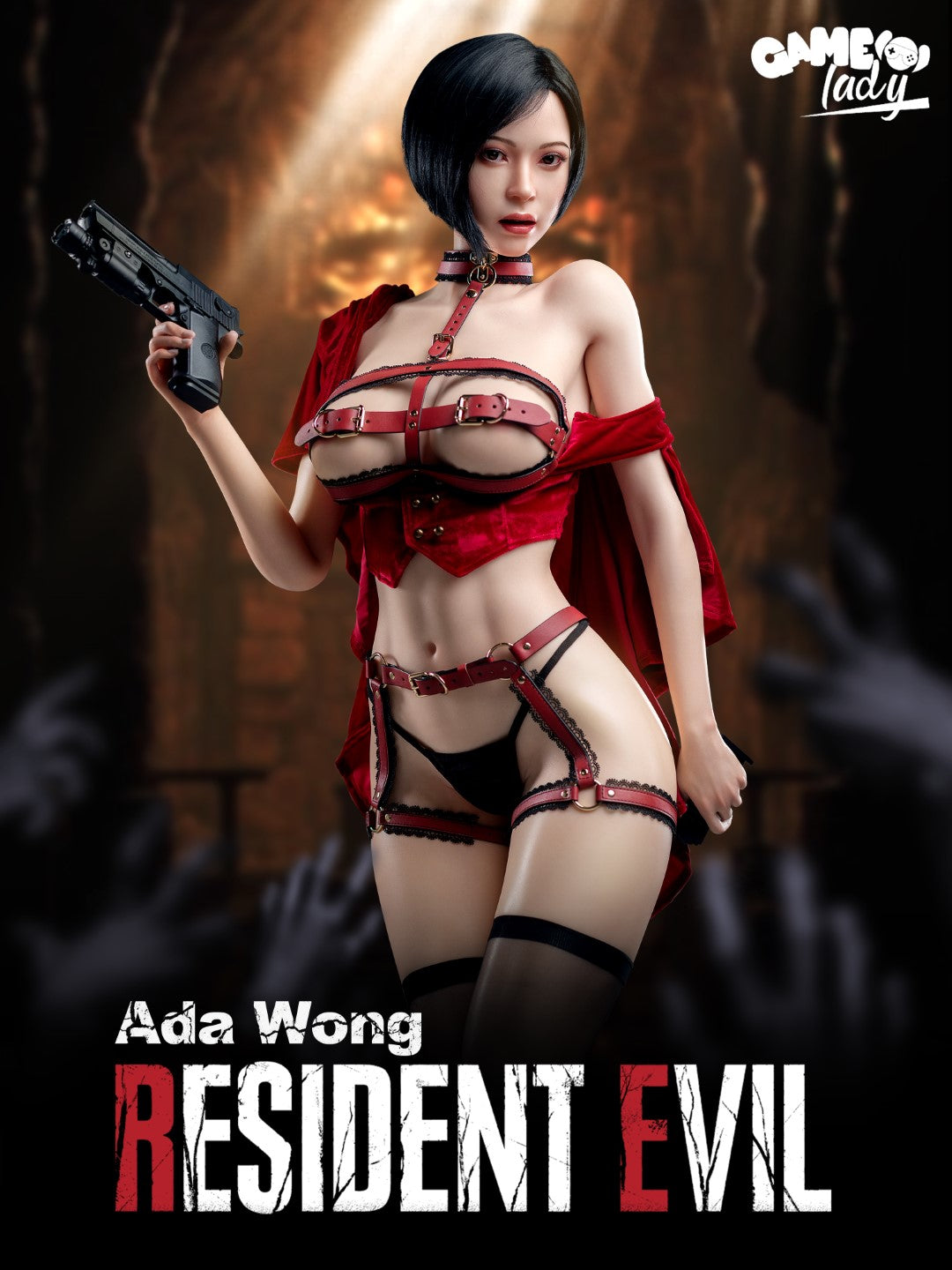Ada Wong sexpuppe (Game Lady 171cm G-cup Nr. 21 Silikon)