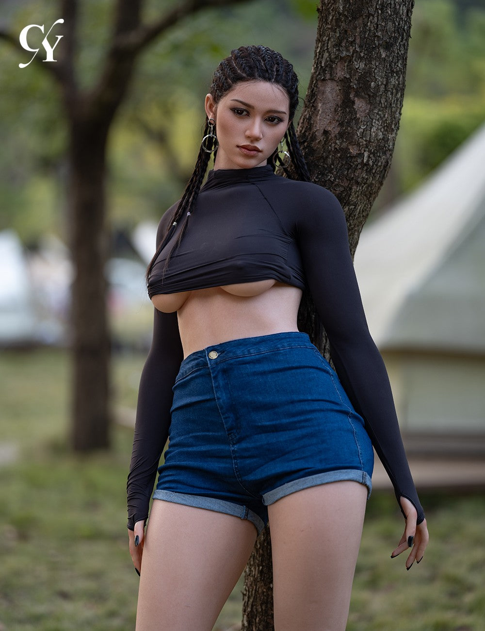 Amber sexpuppe (TOP CYDOLL 170cm D-cup TPE+Silikon)