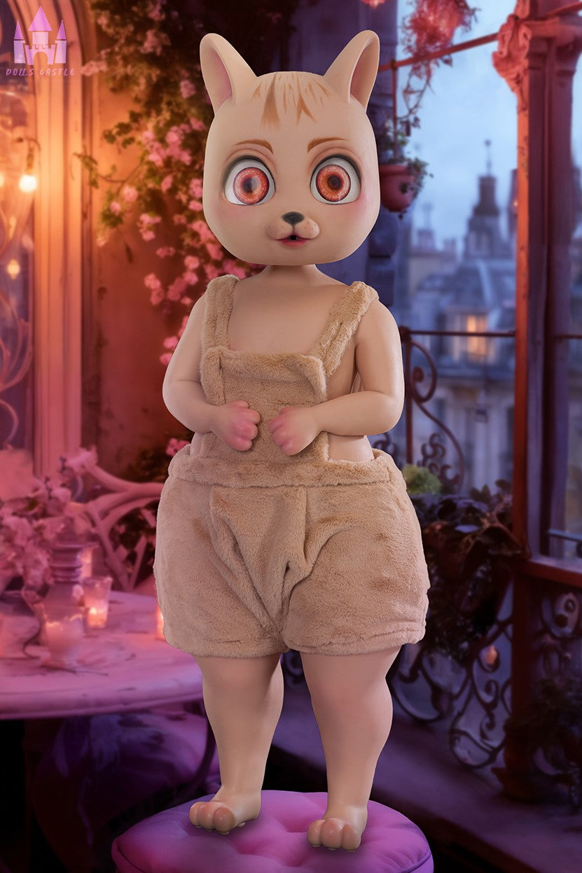 Bearrie sexpuppe (Dolls Castle 92 cm a-cup Silikon)