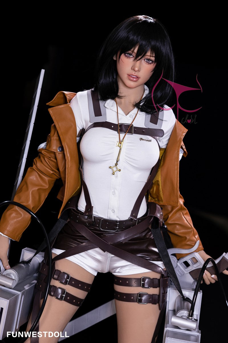 Mikasa Chloe sexpuppe (FunWest Doll 159 cm a-cup #035 tpe)