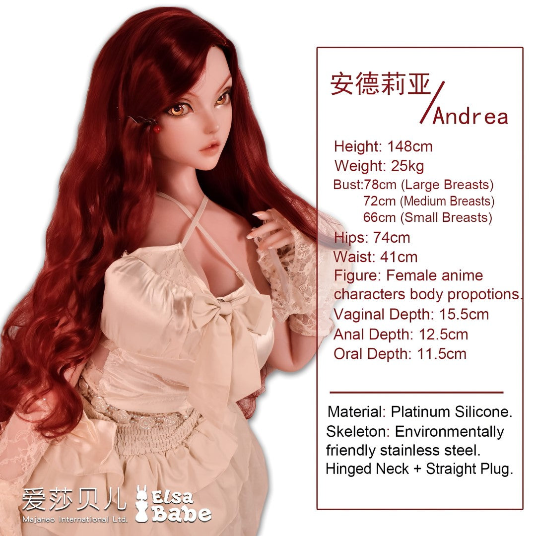 Andrea Cooper sexpuppe (Elsa Babe 148 cm dhr010 Silikon)