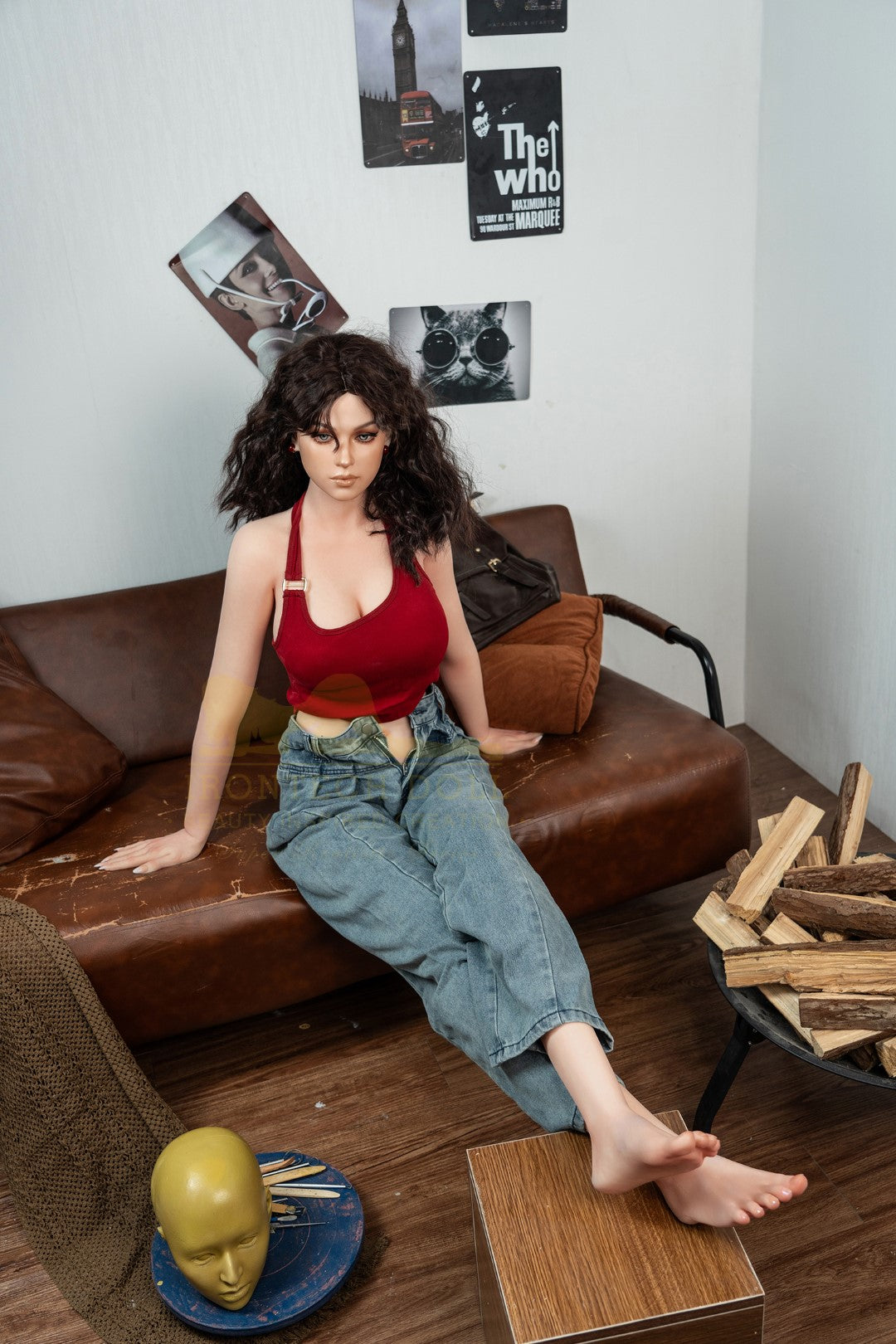 Flora sexpuppe (Irontech Doll 166cm C-cup S38 Silikon)