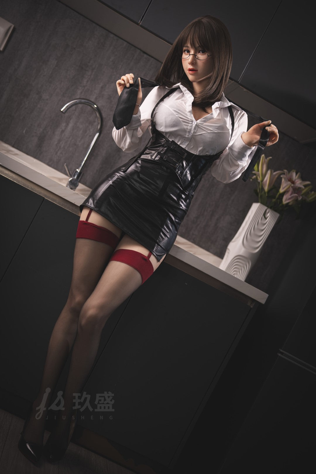 Yuka sexpuppe (Jiusheng 160 cm e-cup #78B Silikon)