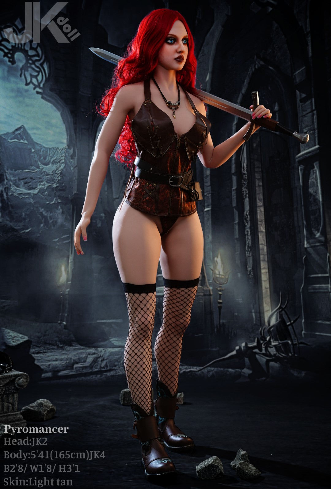 Pyromant sexpuppe (JK-Doll 165cm D-cup JK2 TPE)