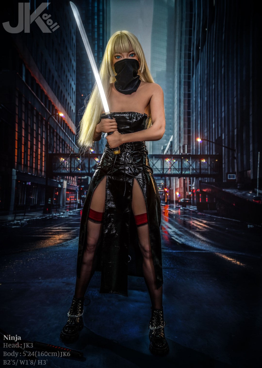 Ninja sexpuppe (JK-Doll 160cm D-cup JK3 TPE)