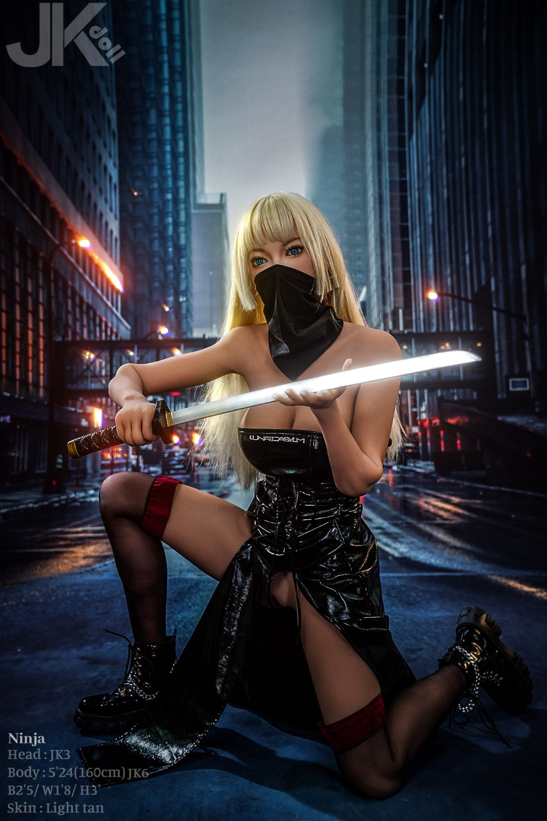 Ninja sexpuppe (JK-Doll 160cm D-cup JK3 TPE)